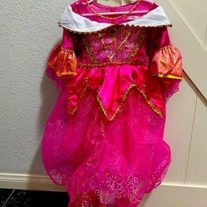 Pink princess dress Aurora inspired